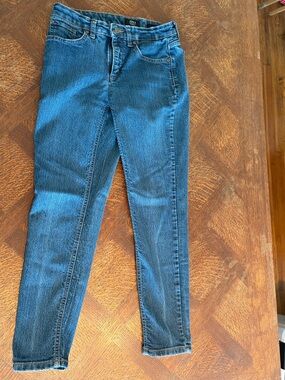 Jones New York Distressed Lexington Ankle Jeans